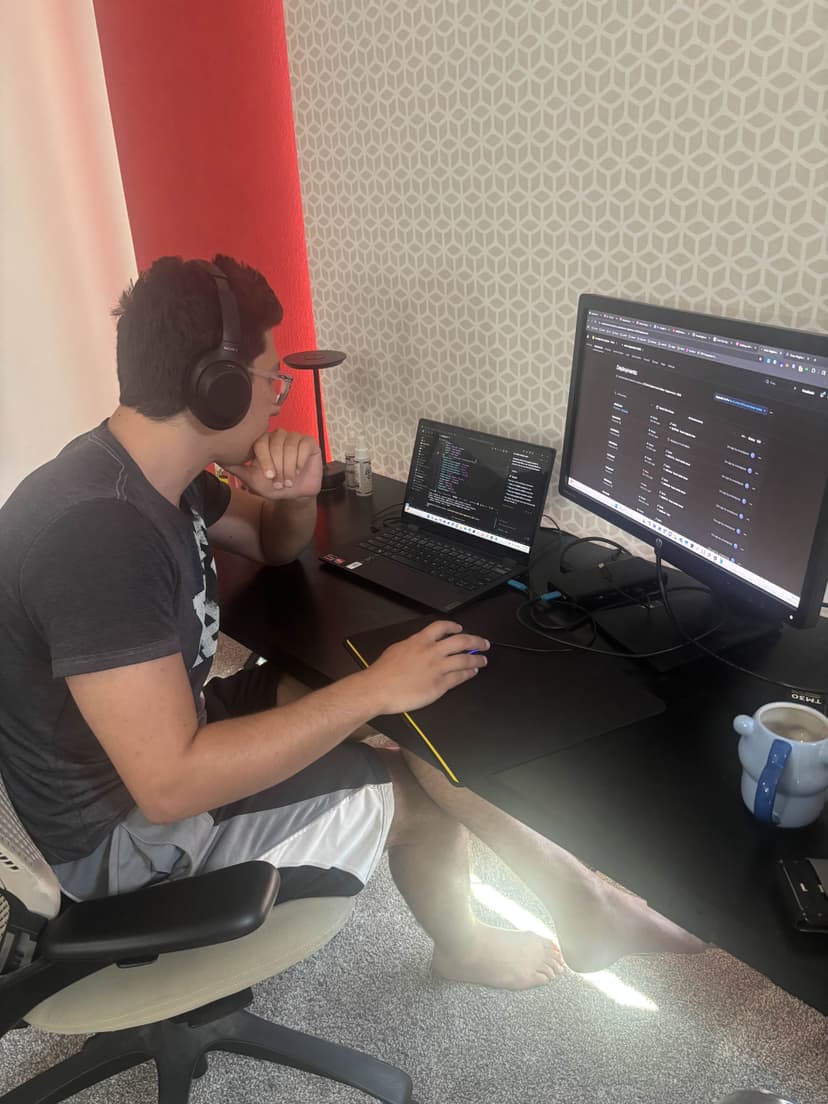 A portrait of Omar Daghestani, a professional developer
